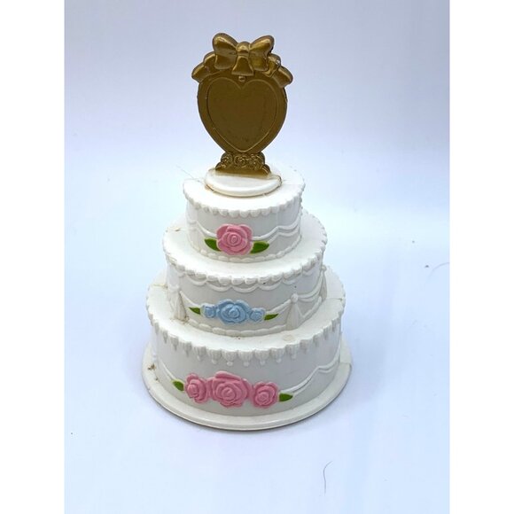 Mattel Barbie Wedding Cake dollhouse Furniture 1995 - Picture 8 of 10